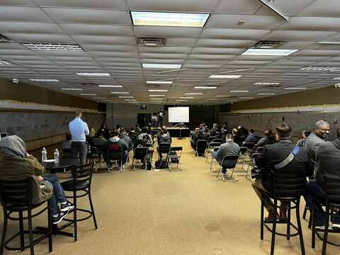 Jeremy Hong presenting at BSidesDayton 2022