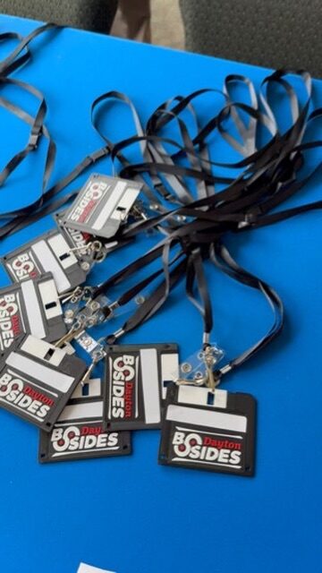 BSidesDayton 2026 conference badges